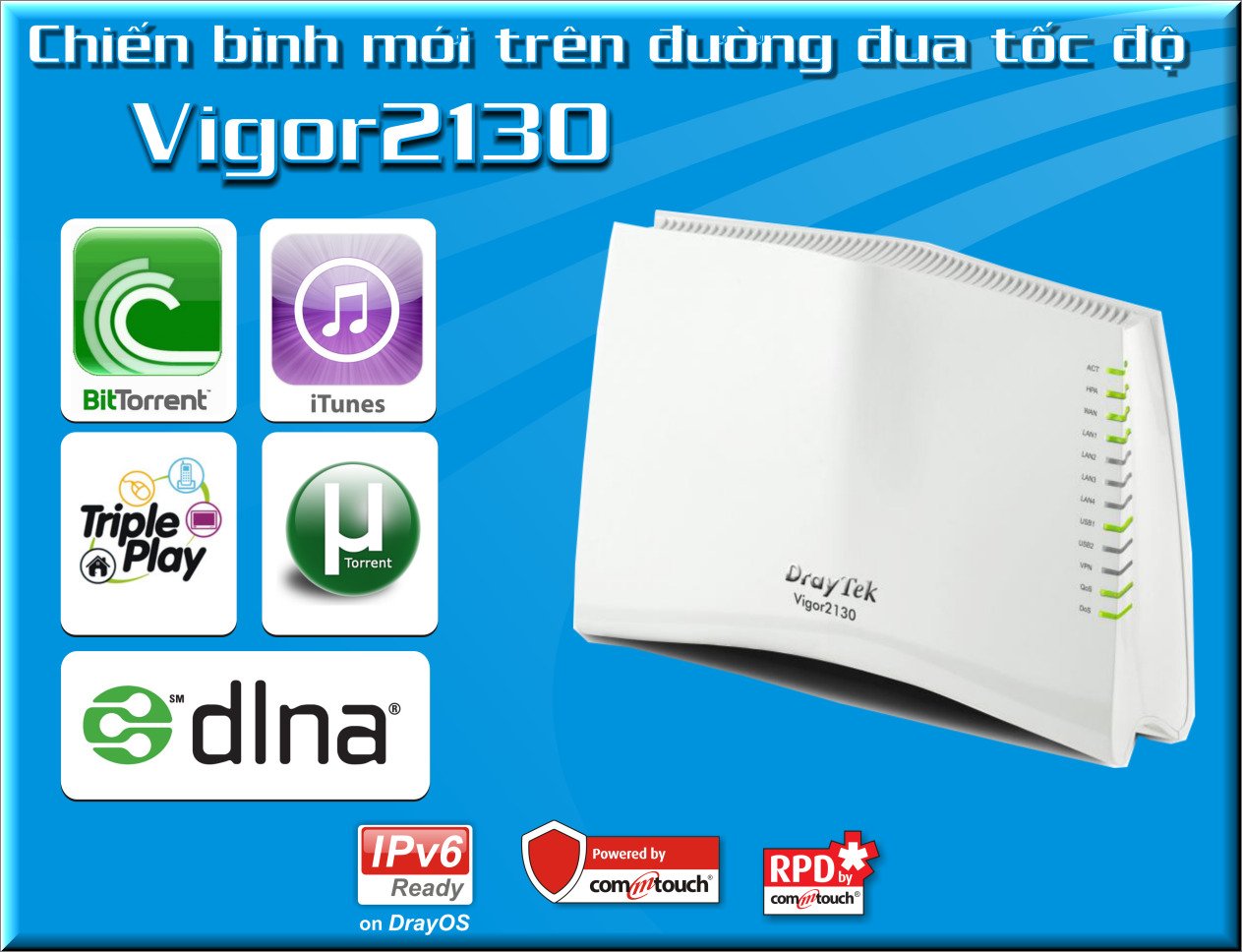 Router Draytek Vigor2130
