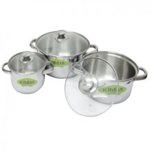 Bộ nồi Ichiban ICB-06CIG - 3 chiếc