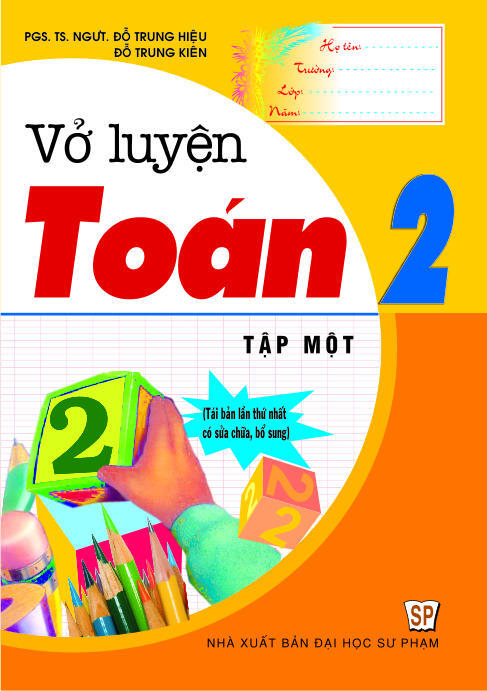 Vở luyện Toán 2 Tập 1 