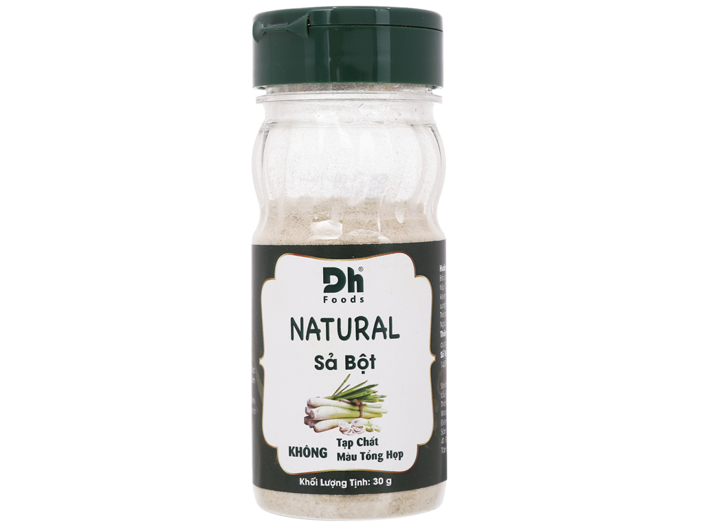 Sả bột Dh Foods Natural hũ 30g