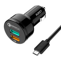 Sạc ô tô Aukey CC-T7 2 cổng USB