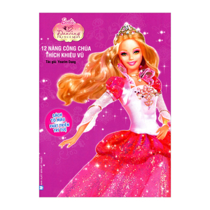 Sách Tô Màu Phát Triển Trí Tuệ - 12 Nàng Công Chúa Thích Khiêu Vũ