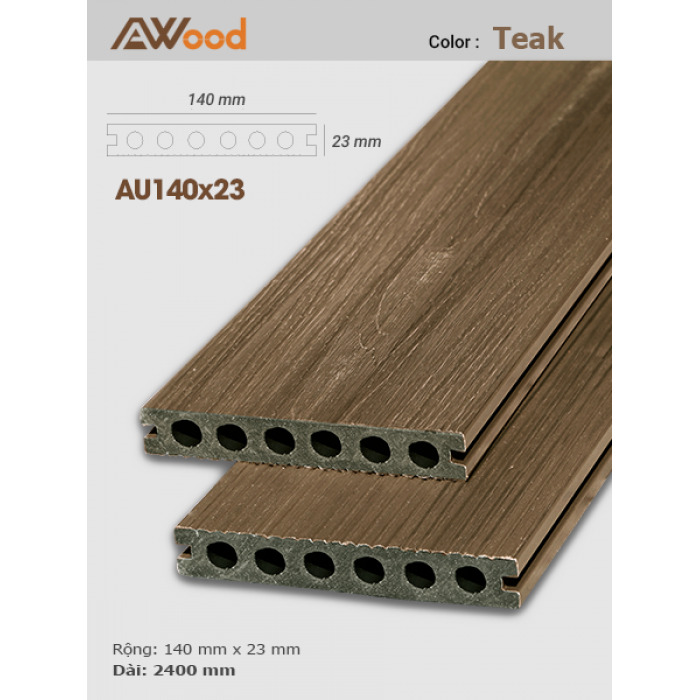 Sàn gỗ AWood AU140x23