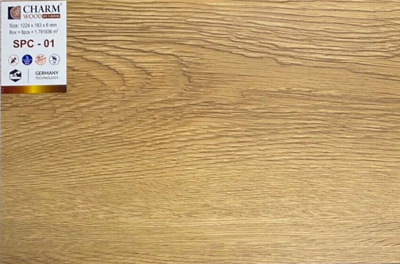 Sàn gỗ Charm Wood SPC 01 (6mm)
