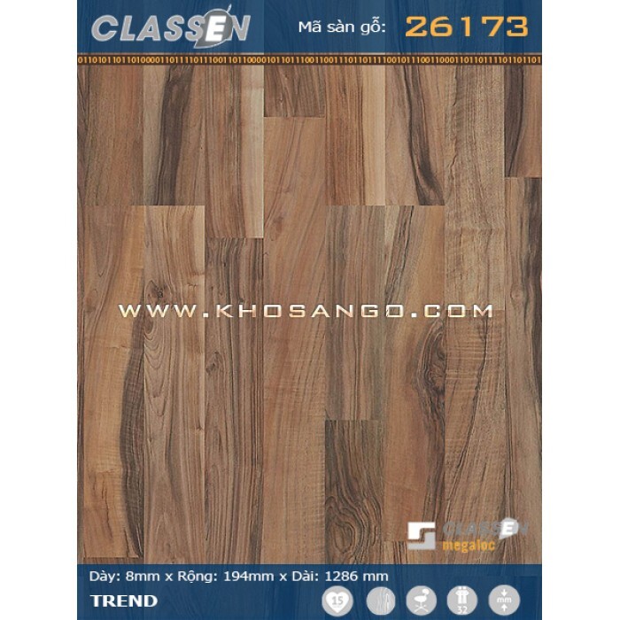 Sàn gỗ Classen 26173