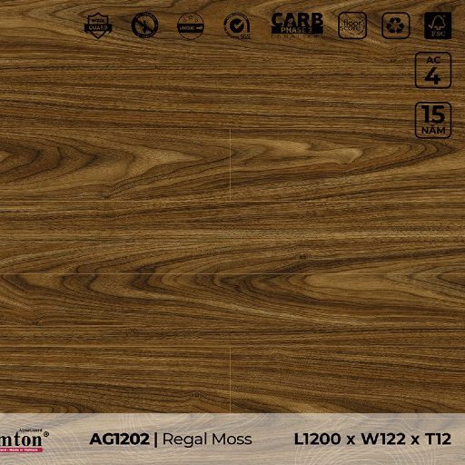 Sàn gỗ công nghiệp cao cấp 12ly Lamton AG1202