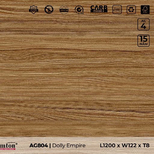 Sàn gỗ công nghiệp cao cấp 8ly Lamton AG804