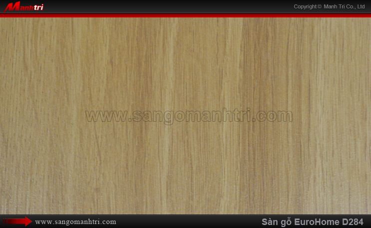Sàn gỗ công nghiệp Eurohome D284