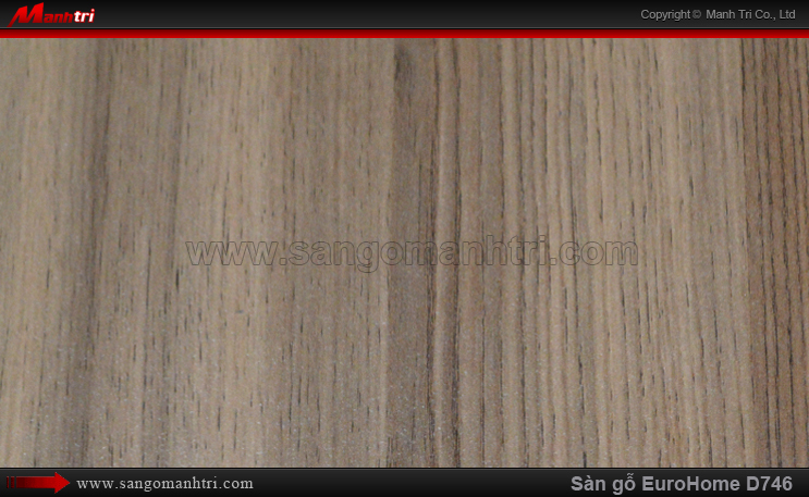 Sàn gỗ công nghiệp EuroHome D746