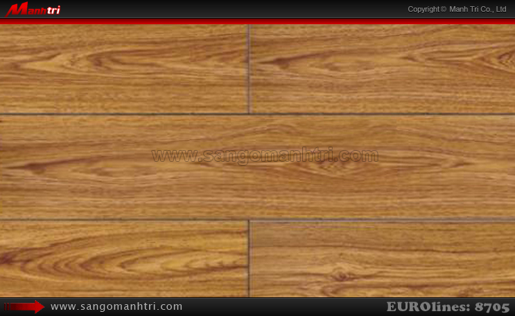 Sàn gỗ công nghiệp Eurolines 8705