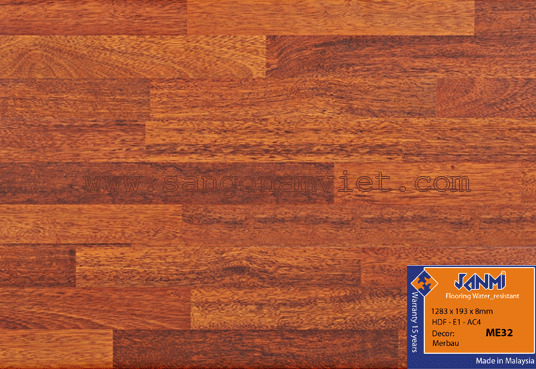 Sàn gỗ công nghiệp Janmi ME32