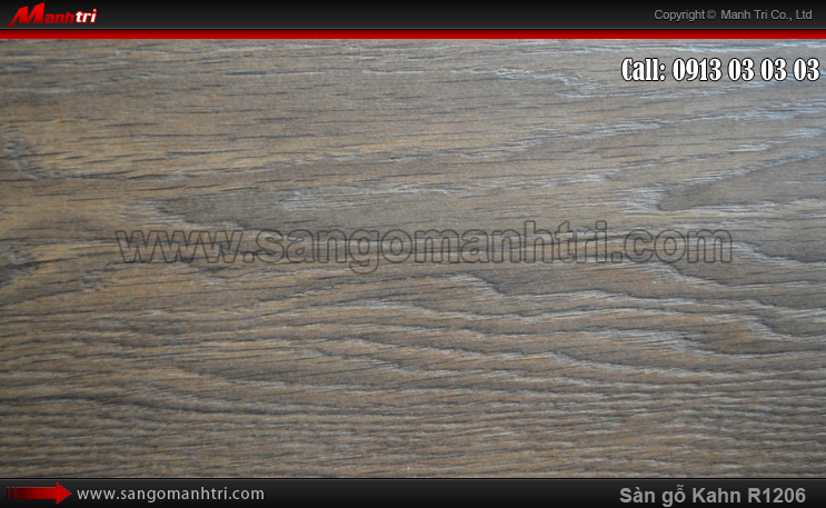 Sàn gỗ công nghiệp Kahn R1206