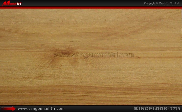 Sàn gỗ công nghiệp King Floor 7779