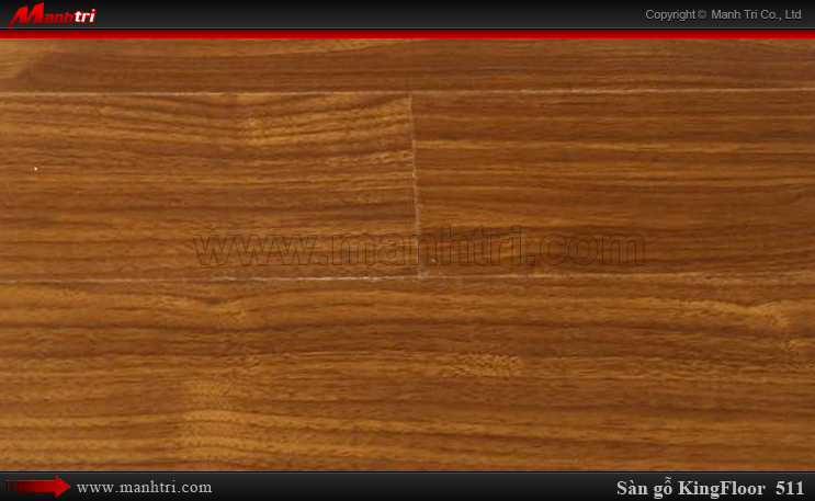 Sàn gỗ công nghiệp KingFloor 511