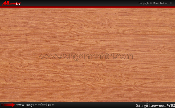 Sàn gỗ công nghiệp LeoWood W02