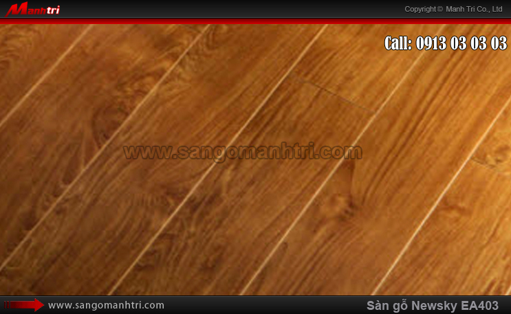 Sàn gỗ công nghiệp NewSky EA403