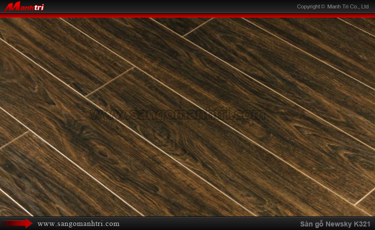 Sàn gỗ công nghiệp Newsky K321