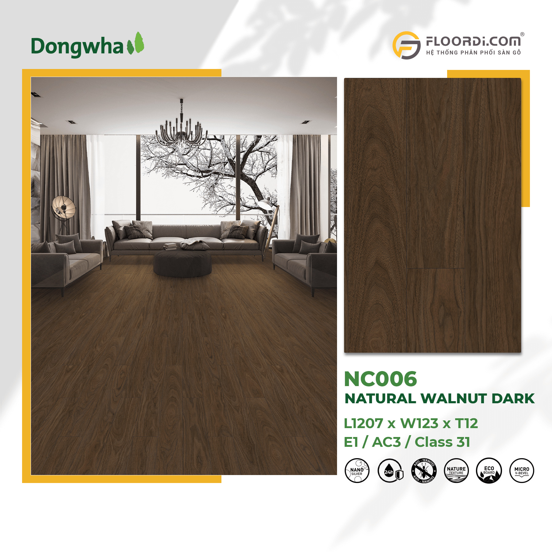 Sàn gỗ Dongwha NC006