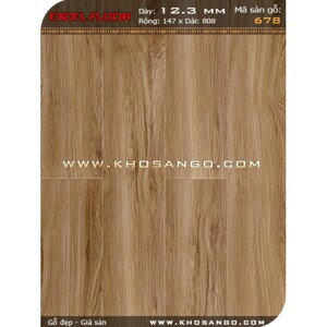 Sàn gỗ Excel Floor 678