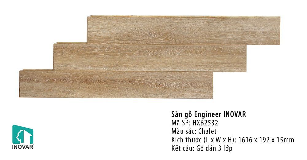Sàn gỗ Inovar HXB2532
