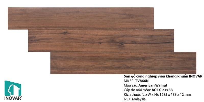 Sàn gỗ Inovar Nanoshield TV866N