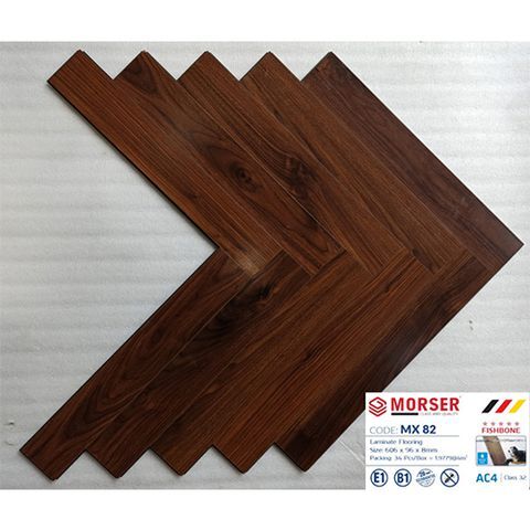 Sàn gỗ lót xương cá Morser MX85