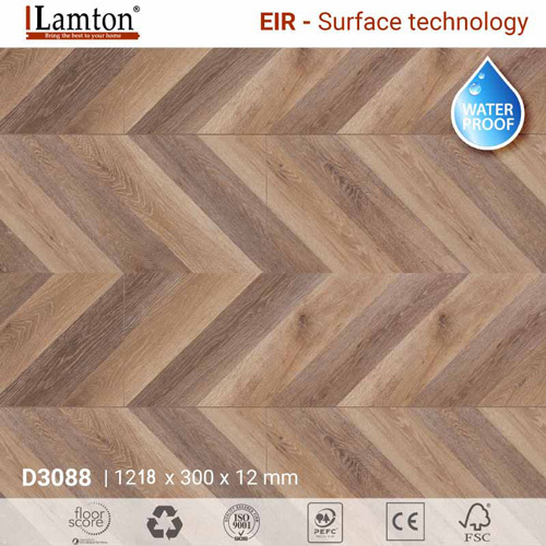 Sàn gỗ xương cá Lamton D3088