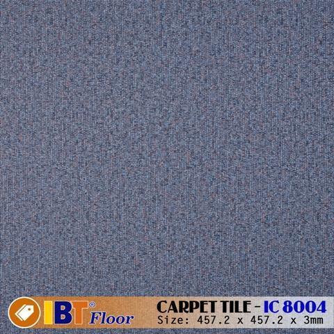 Sàn nhựa dán keo vân thảm IBT Floor IC 8004 | 3mm