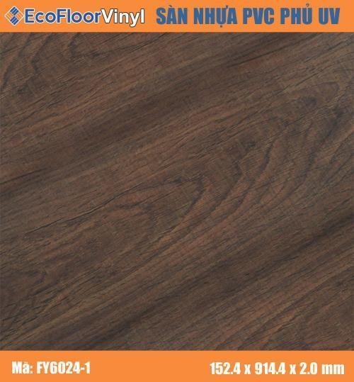 Sàn nhựa giả gỗ Ecofloor FY6024