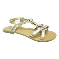 Sandals bé gái upgo phối nút Gỗ S01-263-GOL