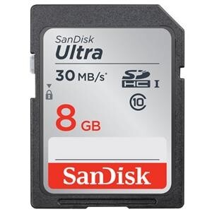 Thẻ nhớ SanDisk Ultra SDHC class 10 40MB/s - 8GB
