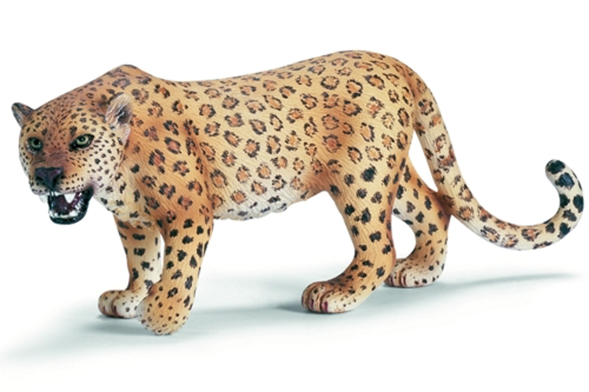 Mô hình báo hoa Mai Leopard Schleich 14360