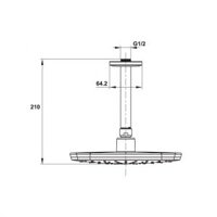 Sen đầu gắn trần Airsense 219S 485.60.701