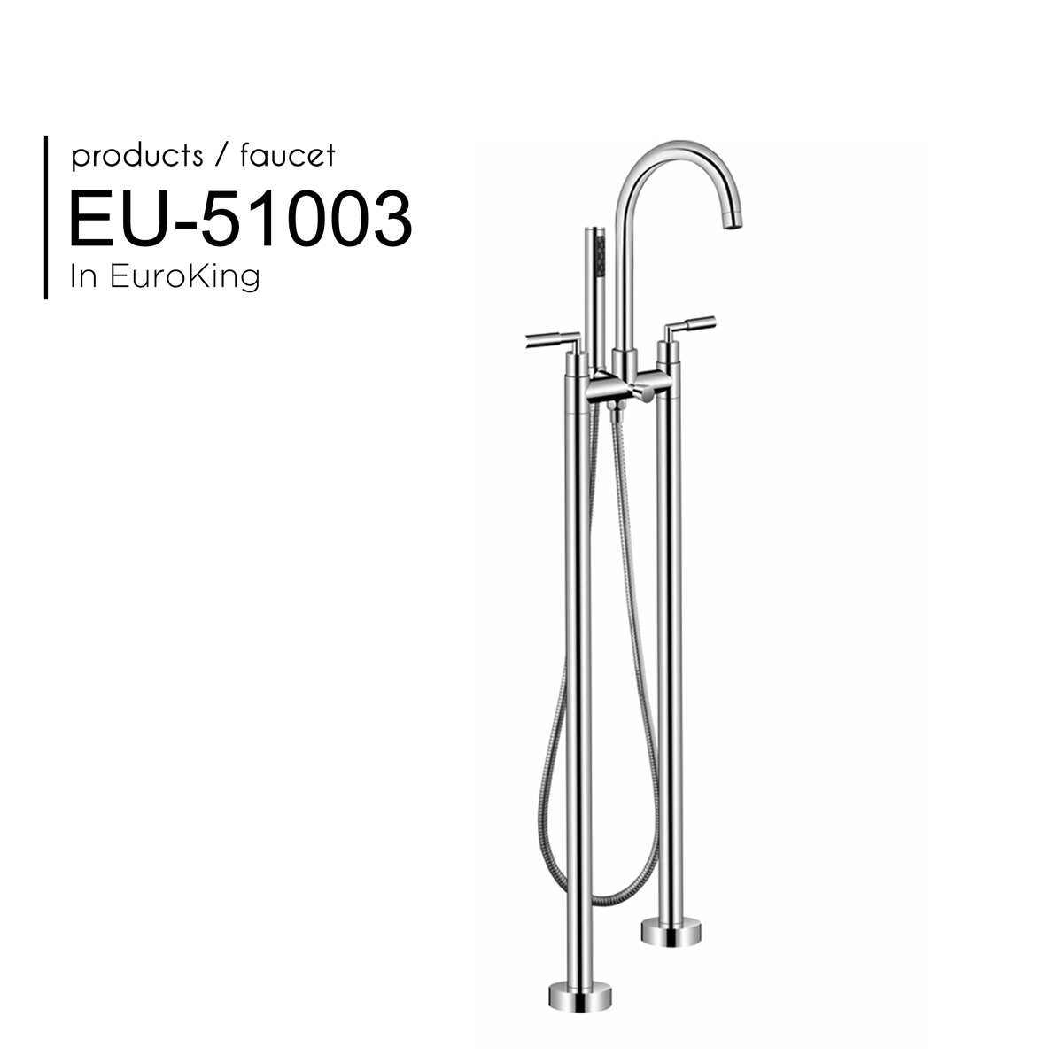 Sen tắm đặt sàn Euroking EU-51003