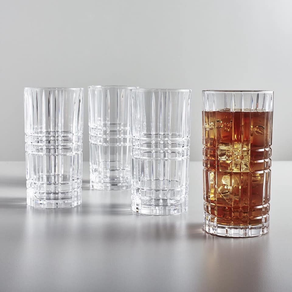 Set 4 cốc pha lê Nachtmann Square Longdrink Glass