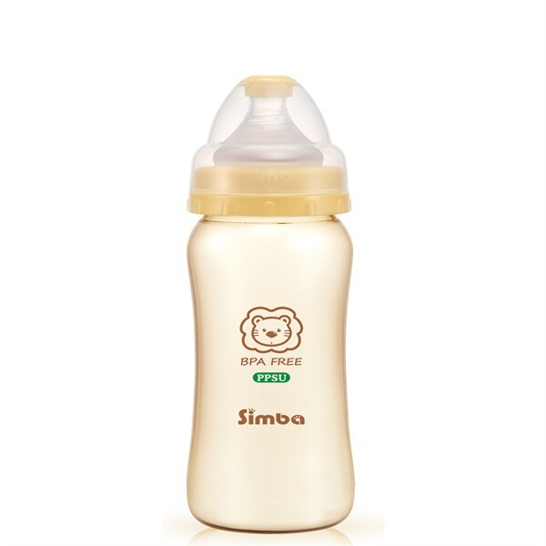 Simba - S6173 - Bình Sữa Hồ Lô Cổ Rộng Nhựa Ppsu 360Ml