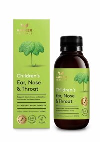 Siro tai, mũi, họng Harker Herbals Children’s Ear, Nose & Throat Herbal Syrup - 150ml