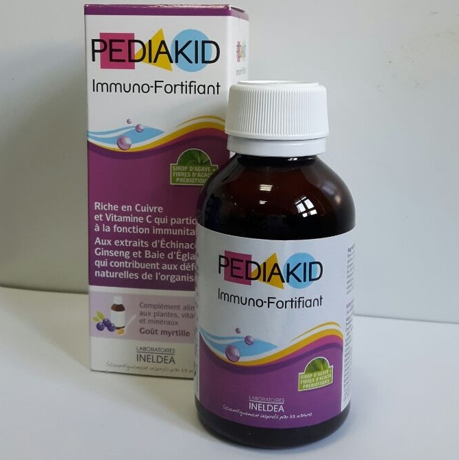 Siro tăng cường sức đề kháng cho trẻ Pediakid Immuno Fort 125ml