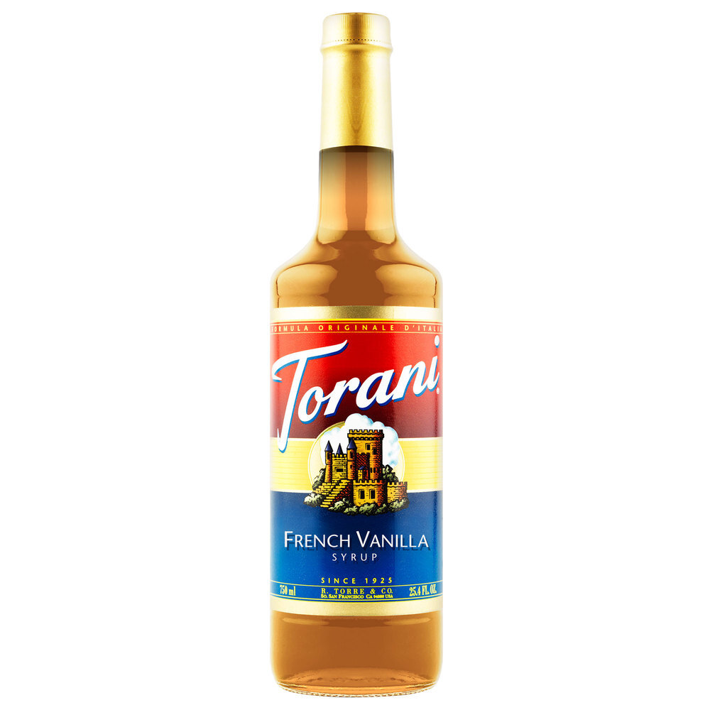 Siro Torani French Vanilla (Vani Pháp) 750ml