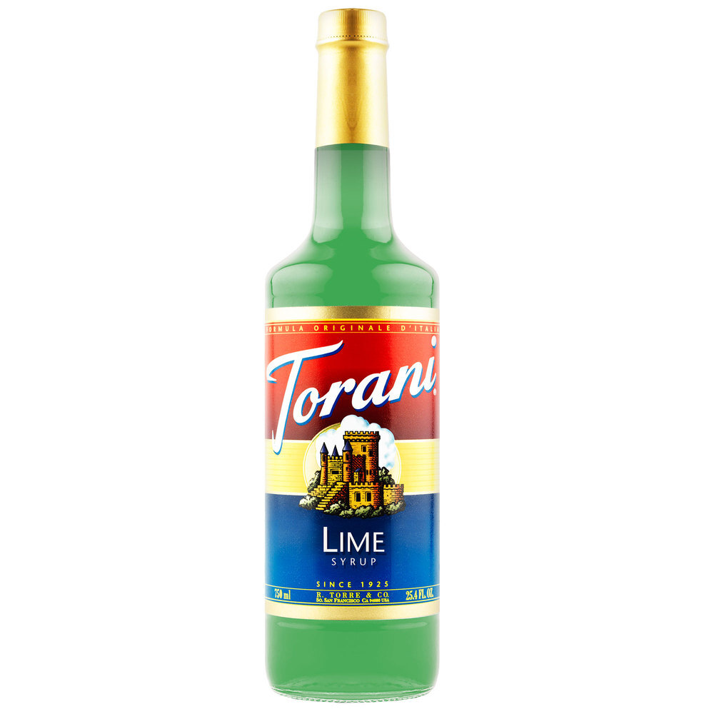 Siro Torani Lime (Chanh tây) 750ml