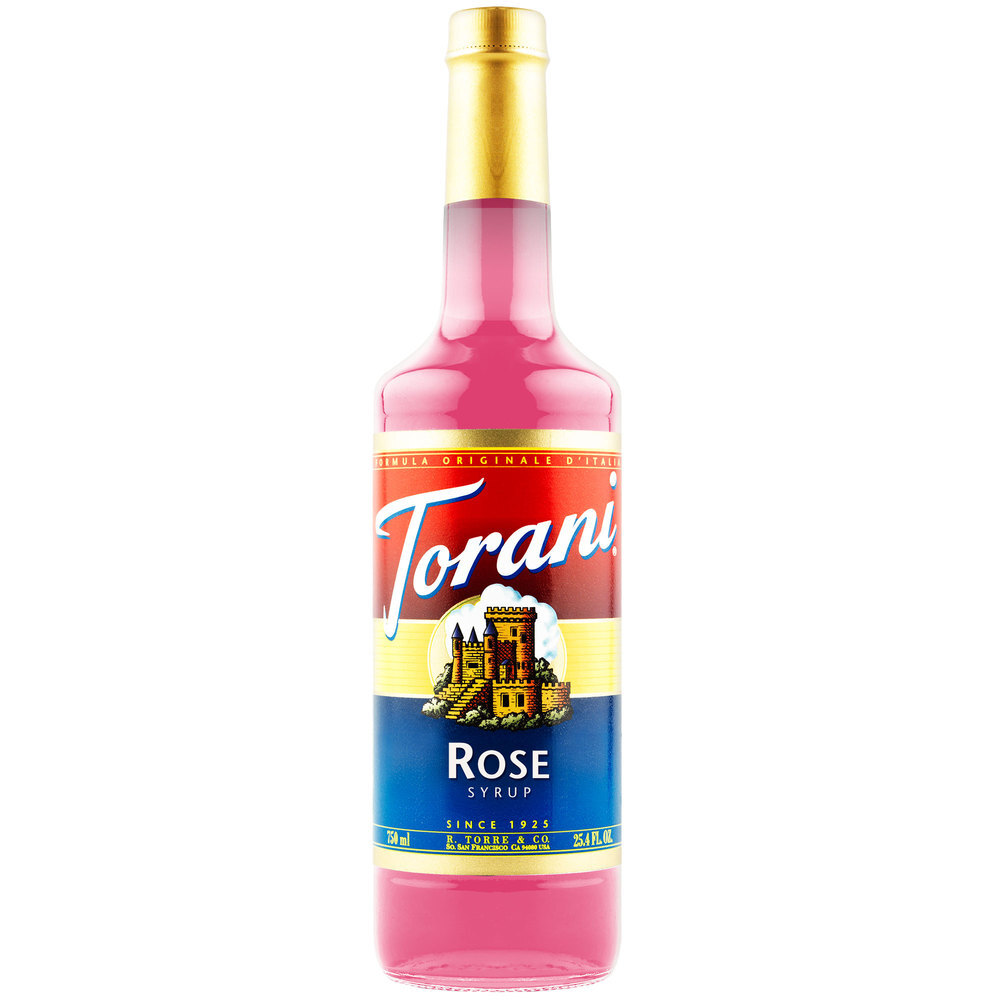 Siro Torani Rose (Hoa hồng) 750ml