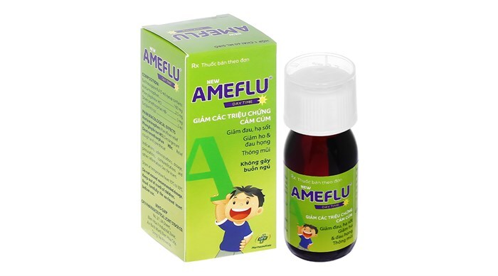 Siro trị cảm cúm cho trẻ Ameflu Daytime 60ml