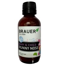 Siro trị sổ mũi brauer runny nose 100ml