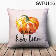 Gối vuông Bí quá hóa liều - GVFU116