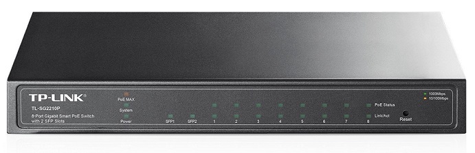 Smart Switch TP-Link TL-SG2210P - 8 Cổng