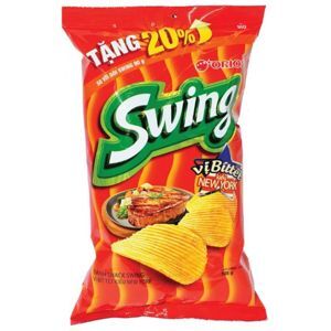 Snack khoai tây Swing gói 108g