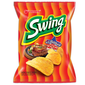 Snack khoai tây Swing gói 36g