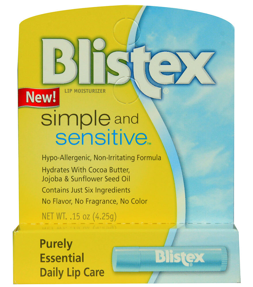Son dưỡng Blistex Simple and Sensitive