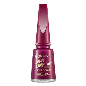 Sơn móng Flormar Jelly Look Nail Enamel #JL07 Ruby 11ml
