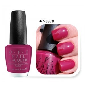 Sơn móng OPI #NLB78 Miami Beet Nail Polish 15ml